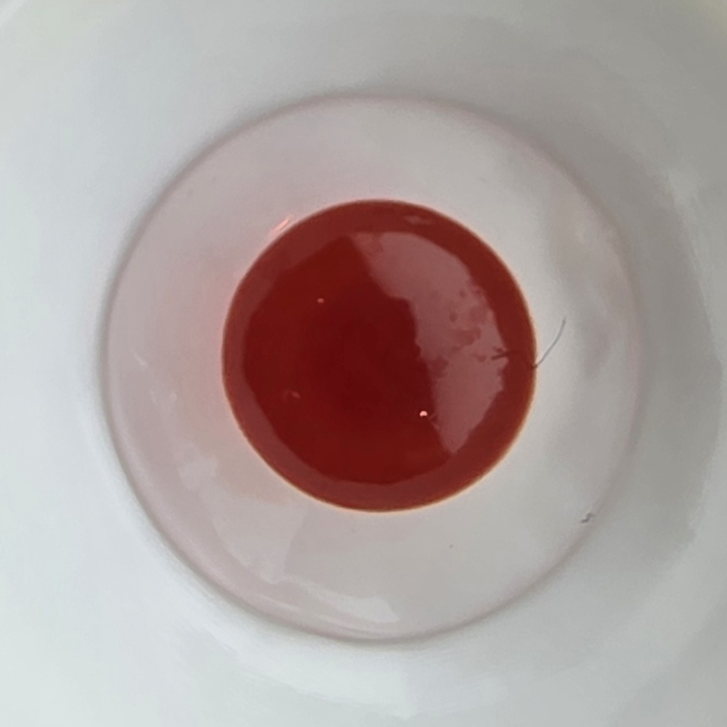 Red X Chrome Color Blind Contact Lens